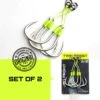 Jyg Pro Twin Feather Assist Hooks 2pk -Angling Promotion Store 2 set 30 min