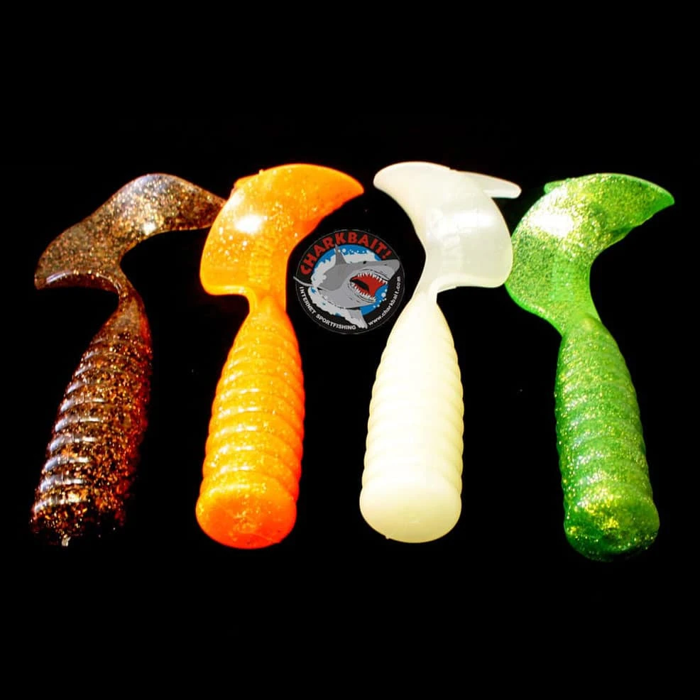 Boneyard Big Bone 11" Single Tail Grubs 3pk 3 Boneyard Big Bone 11" Single Tail Grubs 3pk