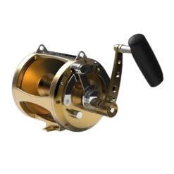 Avet Pro EXW 80/2 Wide Two Speed Reels -Angling Promotion Store EXW802 FRONT GOLD