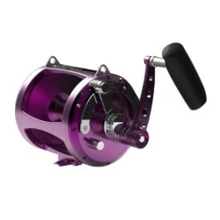 Avet Pro EXW 80/2 Wide Two Speed Reels -Angling Promotion Store EXW802 FRONT PURPLE