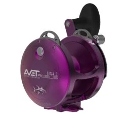 Avet HX 4.2 Single Speed Reels 17 Avet HX 4.2 Single Speed Reels -Angling Promotion Store HX4.2 BACK PURPLE