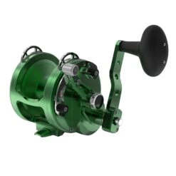 Avet HX Raptor 5/2 MC Two Speed Reels -Angling Promotion Store HX52 RAP FRONT GREEN