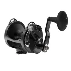 Avet HXW 4.2 Single Speed Reels -Angling Promotion Store HXW4.2 FRONT BLACK