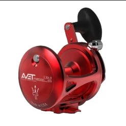 Avet LX G2 6.0 Single Speed Reels -Angling Promotion Store LX6.0 G2 BACK RED 867692