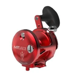 Avet MXJ G2 5.8 MC Single Speed Reels -Angling Promotion Store MXJ5.8 MC G2 BACK RED 446104