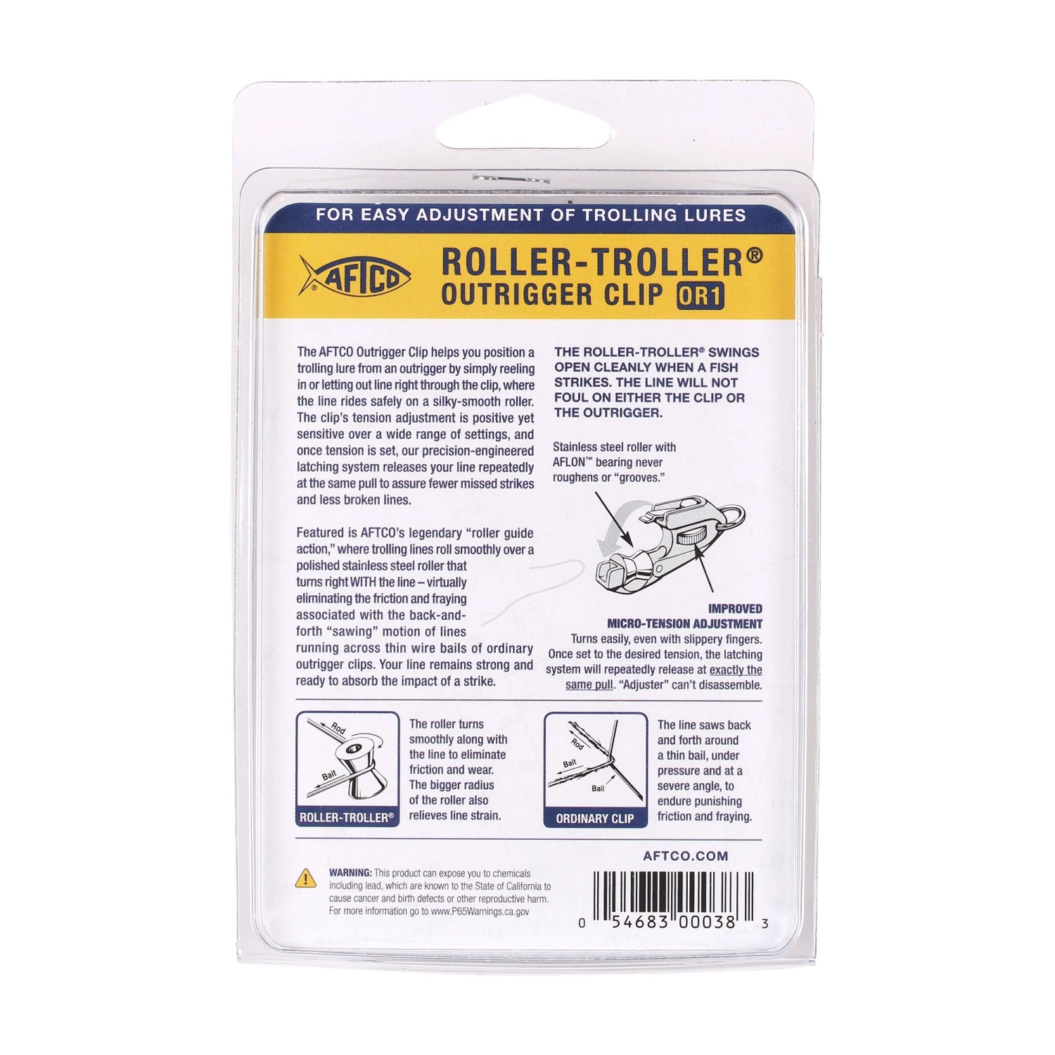 AFTCO Roller Troller Outrigger Clips 5 AFTCO Roller Troller Outrigger Clips - Image 3