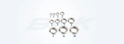 BKK Stainless Steel Split Rings -Angling Promotion Store Split Ring 51 combination 1 1 939197