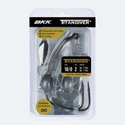 BKK Titan Diver Plus Weighted Swimbait Hooks