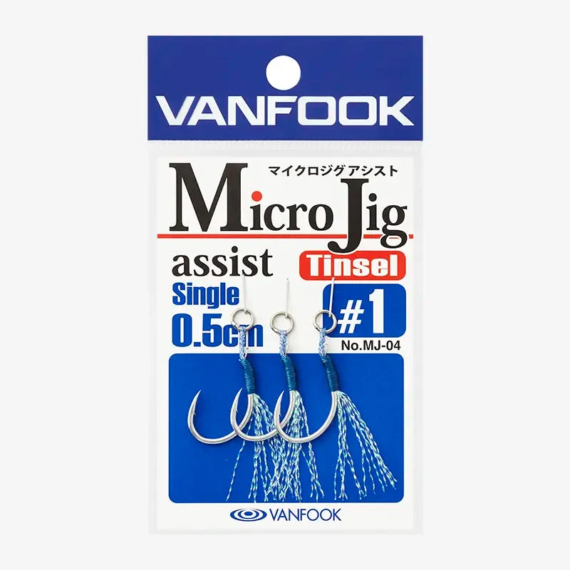 Vanfook MJ-04 Micro Single Assist Hooks 4 Vanfook MJ-04 Micro Single Assist Hooks - Image 2
