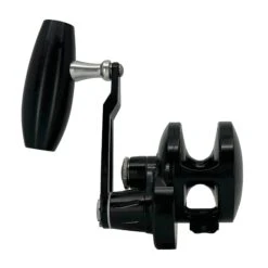 Accurate Valiant Matte Black Lever Drag Reels -Angling Promotion Store accurate valiant matte black bv 500n spj front