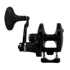 Accurate Valiant Matte Black Lever Drag Reels -Angling Promotion Store accurate valiant matte black bv2 600n front
