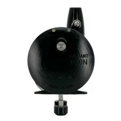 Accurate Valiant Matte Black Lever Drag Reels -Angling Promotion Store accurate valiant matte black bv2 800n spj side