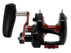 Avet HX Raptor Plus 5/2 MC Two Speed Reels -Angling Promotion Store avet raptor plus hx red black front