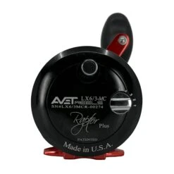 Avet LX Raptor Plus 6/3 MC Two Speed Reels 13 Avet LX Raptor Plus 6/3 MC Two Speed Reels -Angling Promotion Store avet raptor plus lx blackred side