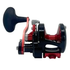 Avet MXJ Raptor Plus 6/3 MC Two Speed Reels 9 Avet MXJ Raptor Plus 6/3 MC Two Speed Reels -Angling Promotion Store avet raptor plus mxj two speed charkbait black red front