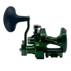 Avet SX Raptor Plus 6/3 MC Two Speed Reels -Angling Promotion Store avet raptor plus sx two speed charkbait green front