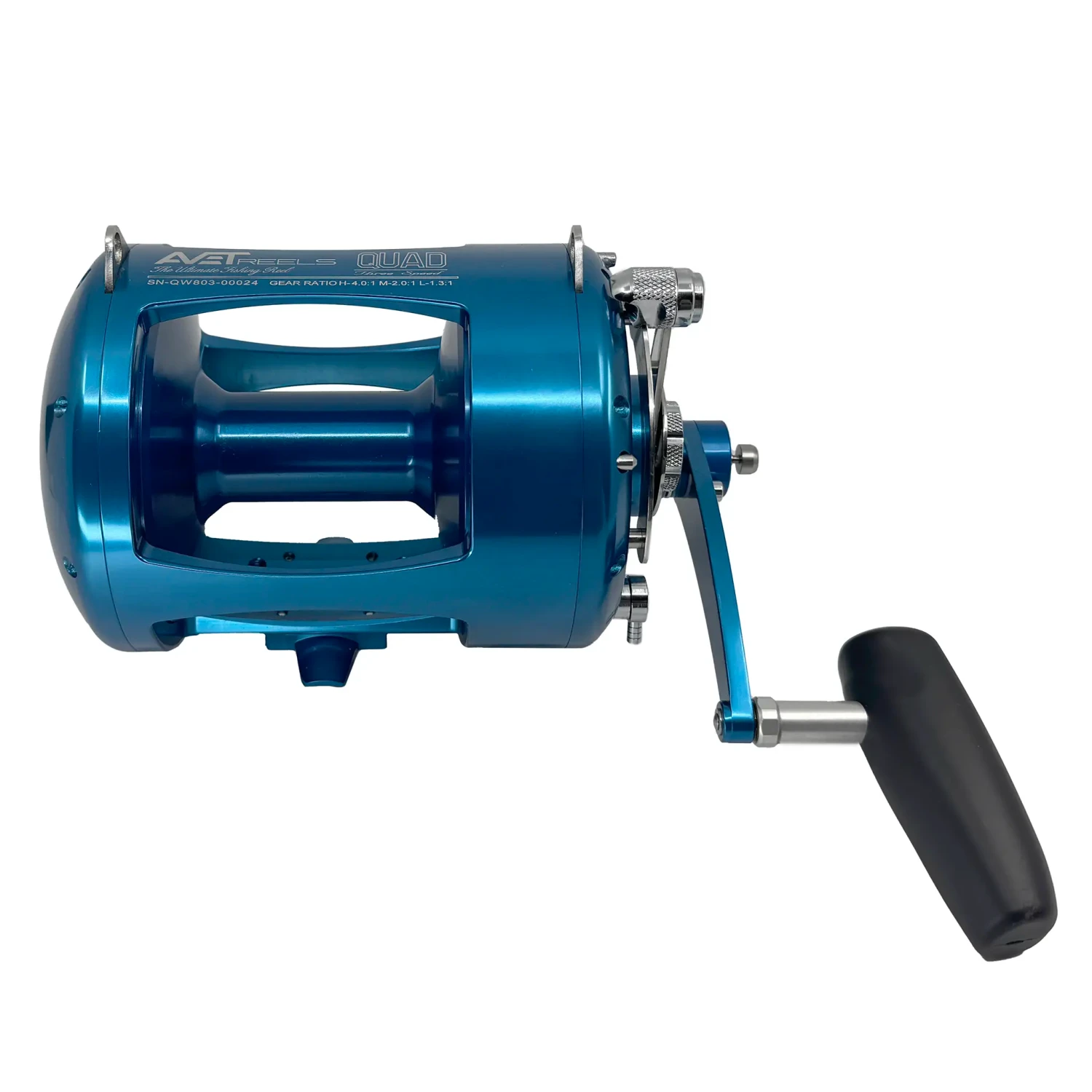 Avet Quad T-RX 80W 3/S Wide Three Speed Reels 4 Avet Quad T-RX 80W 3/S Wide Three Speed Reels - Image 2