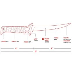 Bubba 9" Tapered Flex Fillet Knife -Angling Promotion Store bubba 9 inch tapered flex fillet knife info