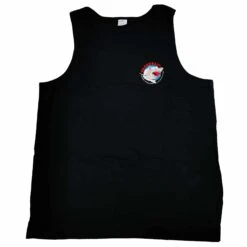 Charkbait Tank Top Shirts -Angling Promotion Store cb tanktop black front