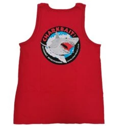 Charkbait Tank Top Shirts -Angling Promotion Store cb tanktop red back