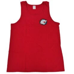 Charkbait Tank Top Shirts -Angling Promotion Store cb tanktop red front