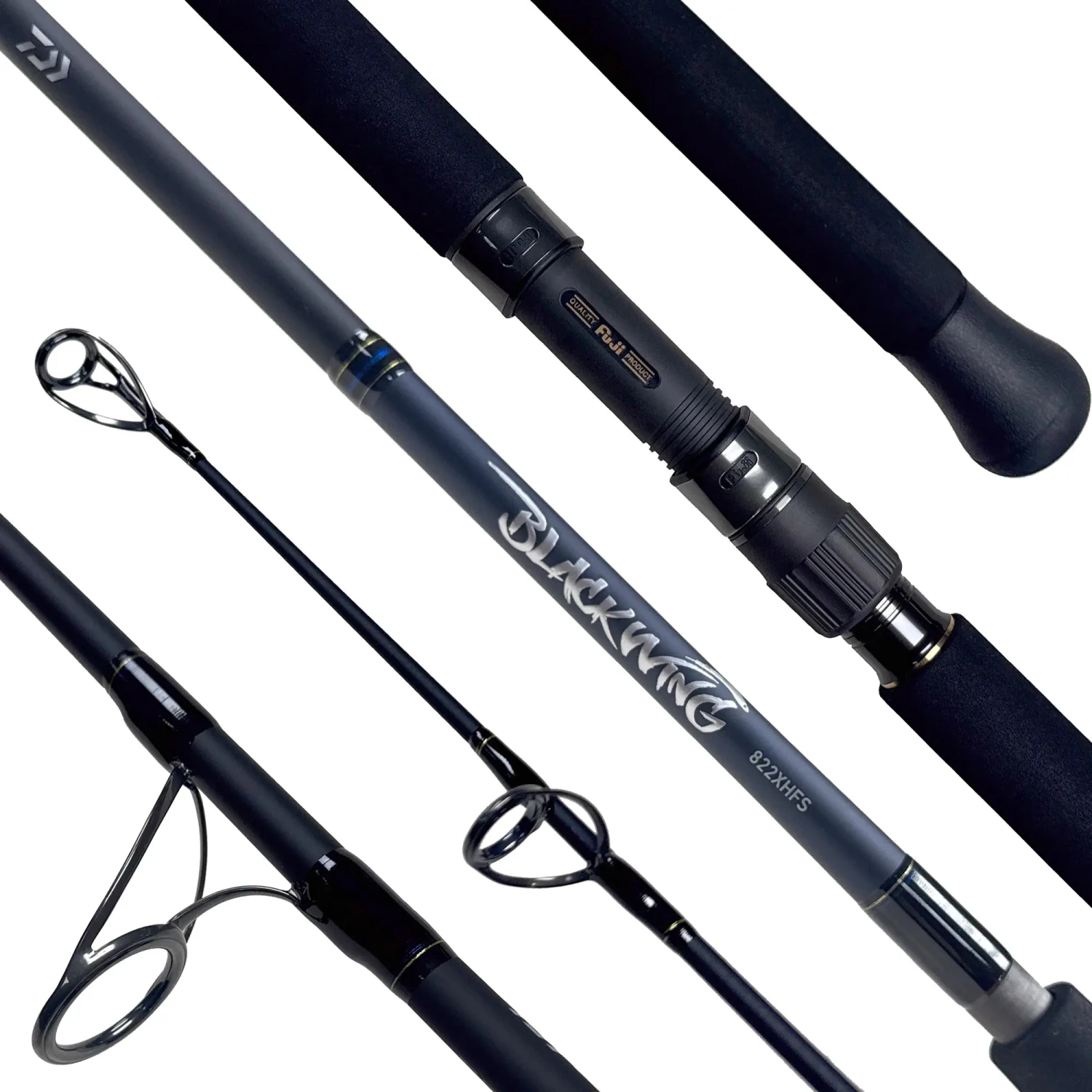 Daiwa Blackwing 2 Piece Popping Rods 3 Daiwa Blackwing 2 Piece Popping Rods