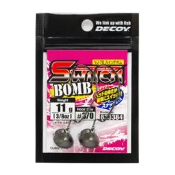 Decoy VJ-78 Switch Bomb Swing Jig Heads 2pk