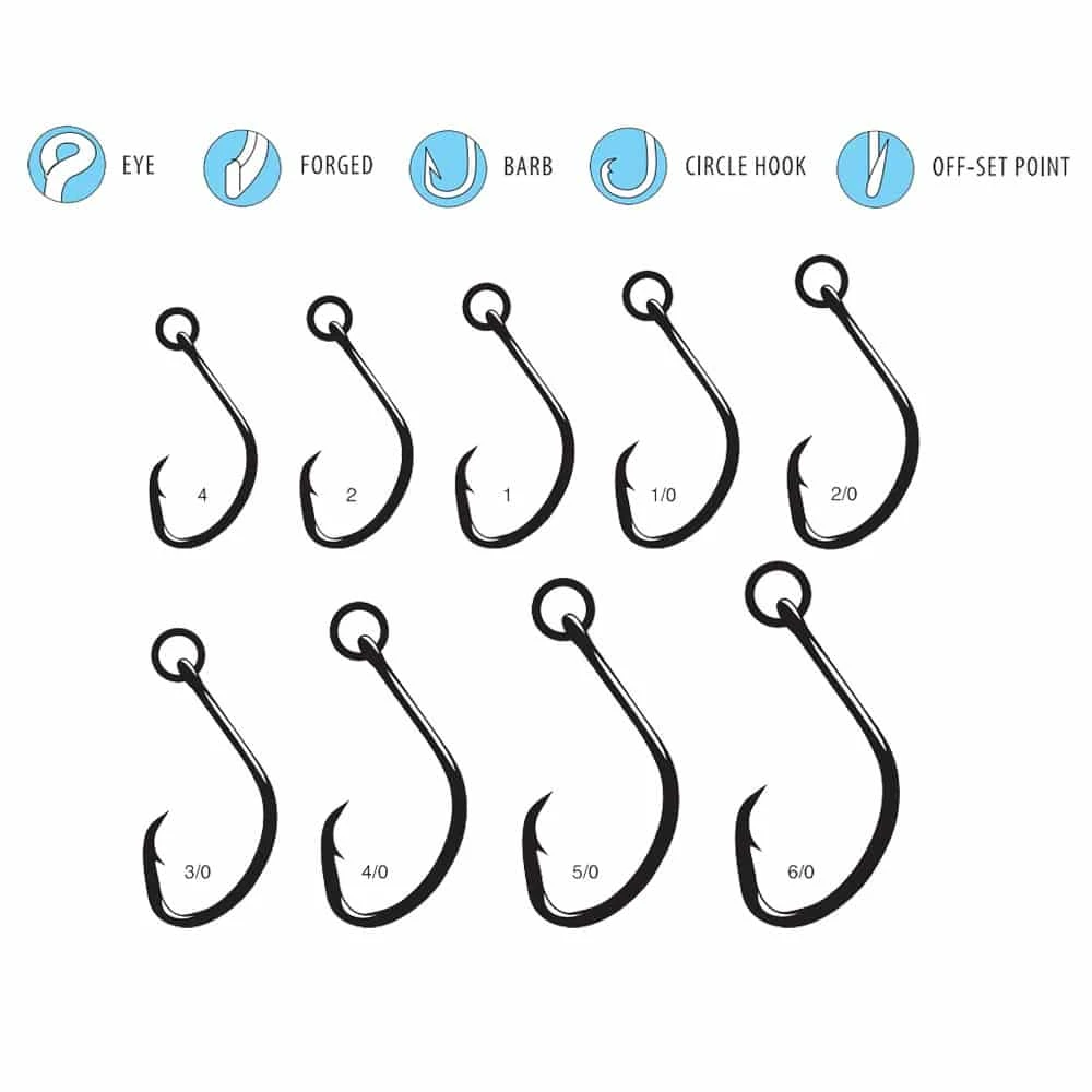 Gamakatsu Nautilus Ringed Circle Hooks 4 Gamakatsu Nautilus Ringed Circle Hooks - Image 2