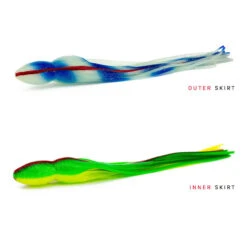 Zacatak Thunderstruck Trolling Lures -Angling Promotion Store green lumo trolling lure skirt colours