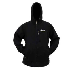 Okuma Black Zip Up Jackets