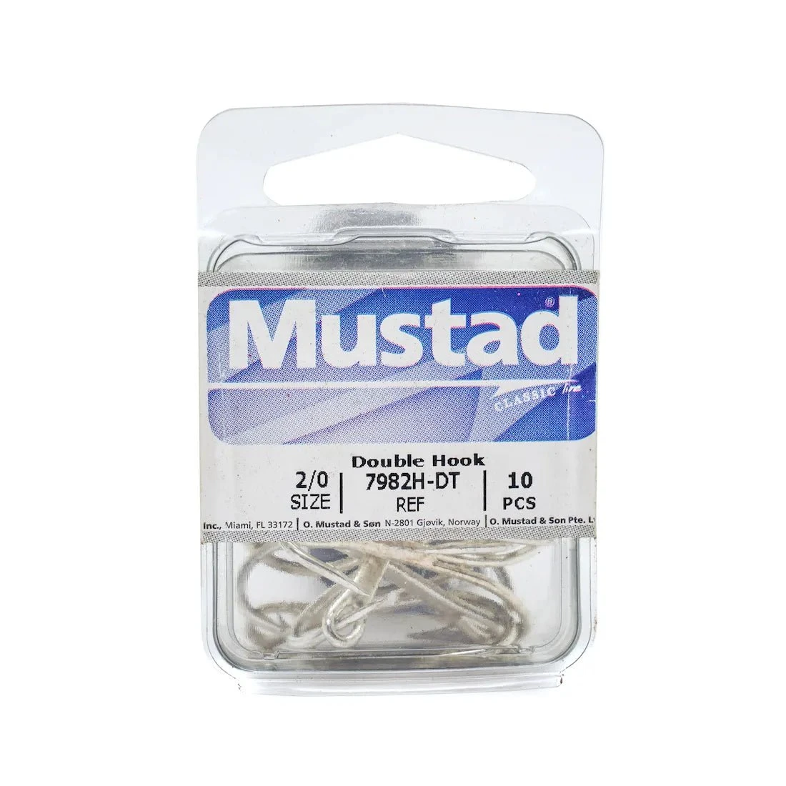 Mustad 7982H Double Tuna Hooks 10pk 4 Mustad 7982H Double Tuna Hooks 10pk - Image 2