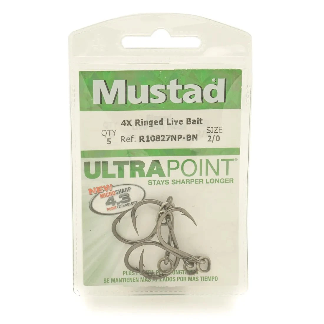 Mustad R10827 4X Ringed Hoodlum Hooks 5 Mustad R10827 4X Ringed Hoodlum Hooks - Image 3