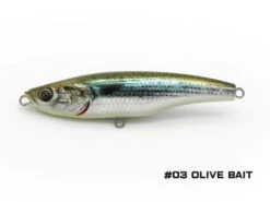 Little Jack Forma Heads Sinking Stickbait -Angling Promotion Store little jack forma heads 105mm stickbait 03 olive bait