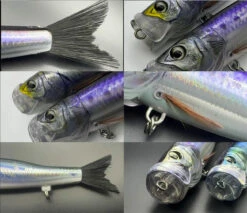 Little Jack Bilhouette 160mm Poppers 12 Little Jack Bilhouette 160mm Poppers -Angling Promotion Store little jack popper bilhouette features