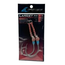 Oceans Legacy Heavy Lancet Jigging Assist Hooks -Angling Promotion Store oceans legacy lancet heavy jigging hook stainless steel charkbait 11 0 pack