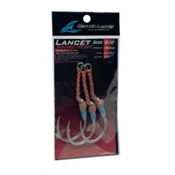 Oceans Legacy Heavy Lancet Jigging Assist Hooks -Angling Promotion Store oceans legacy lancet heavy jigging hook stainless steel charkbait 9 0 3 pack