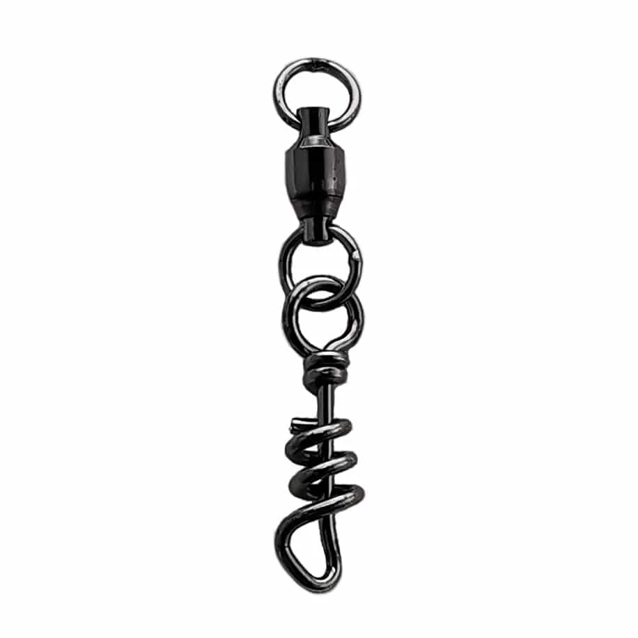 Quick Rig Corkscrew Snap Swivel 5pk 3 Quick Rig Corkscrew Snap Swivel 5pk