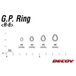 Decoy R-6 GP Solid Rings 12-Pack 12 Decoy R-6 GP Solid Rings 12-Pack -Angling Promotion Store r 6 04size 279289