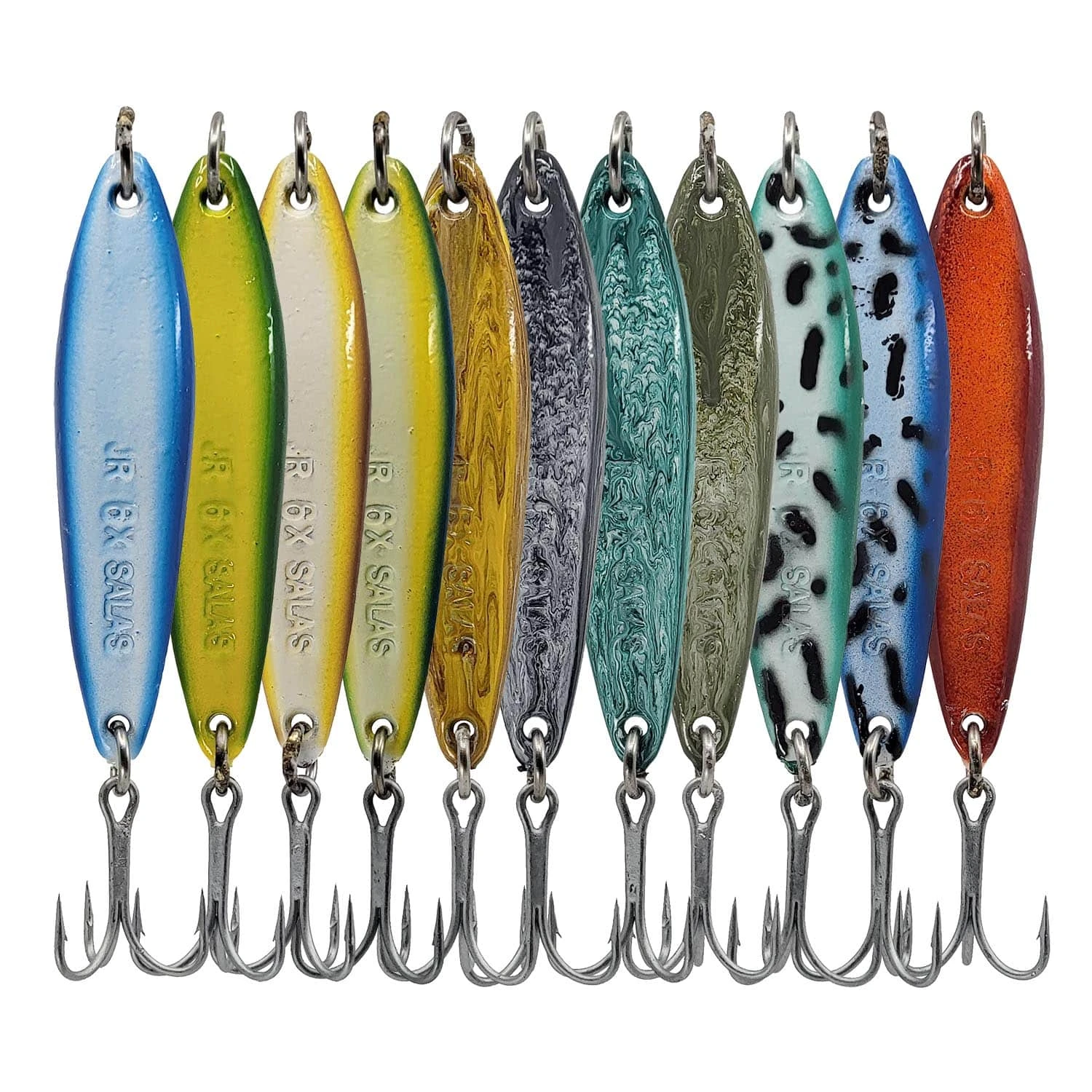 Salas 6X Jr Yo-Yo Iron Jigs 4.3oz 3 Salas 6X Jr Yo-Yo Iron Jigs 4.3oz