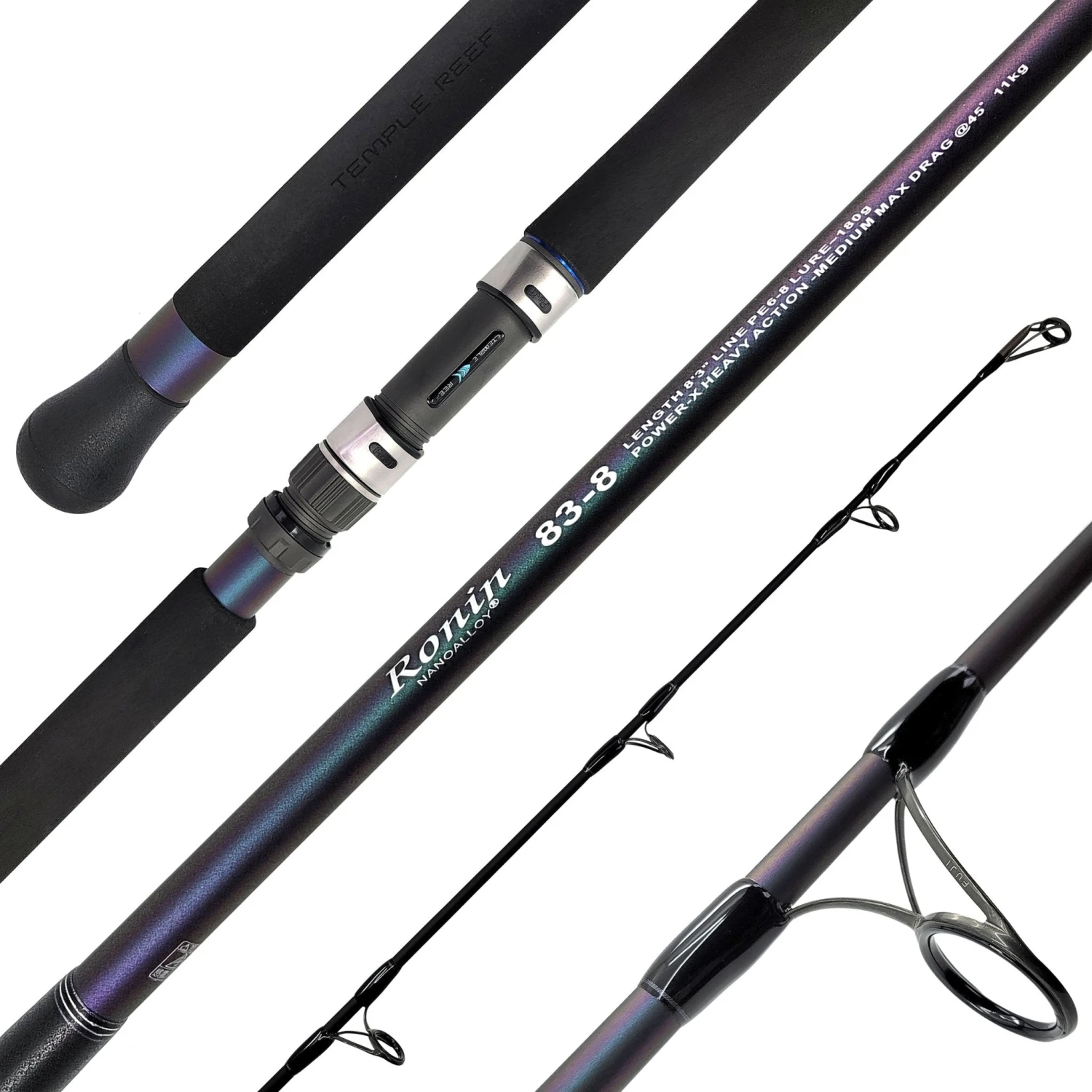 Temple Reef Ronin Stickbait Rods 3 Temple Reef Ronin Stickbait Rods