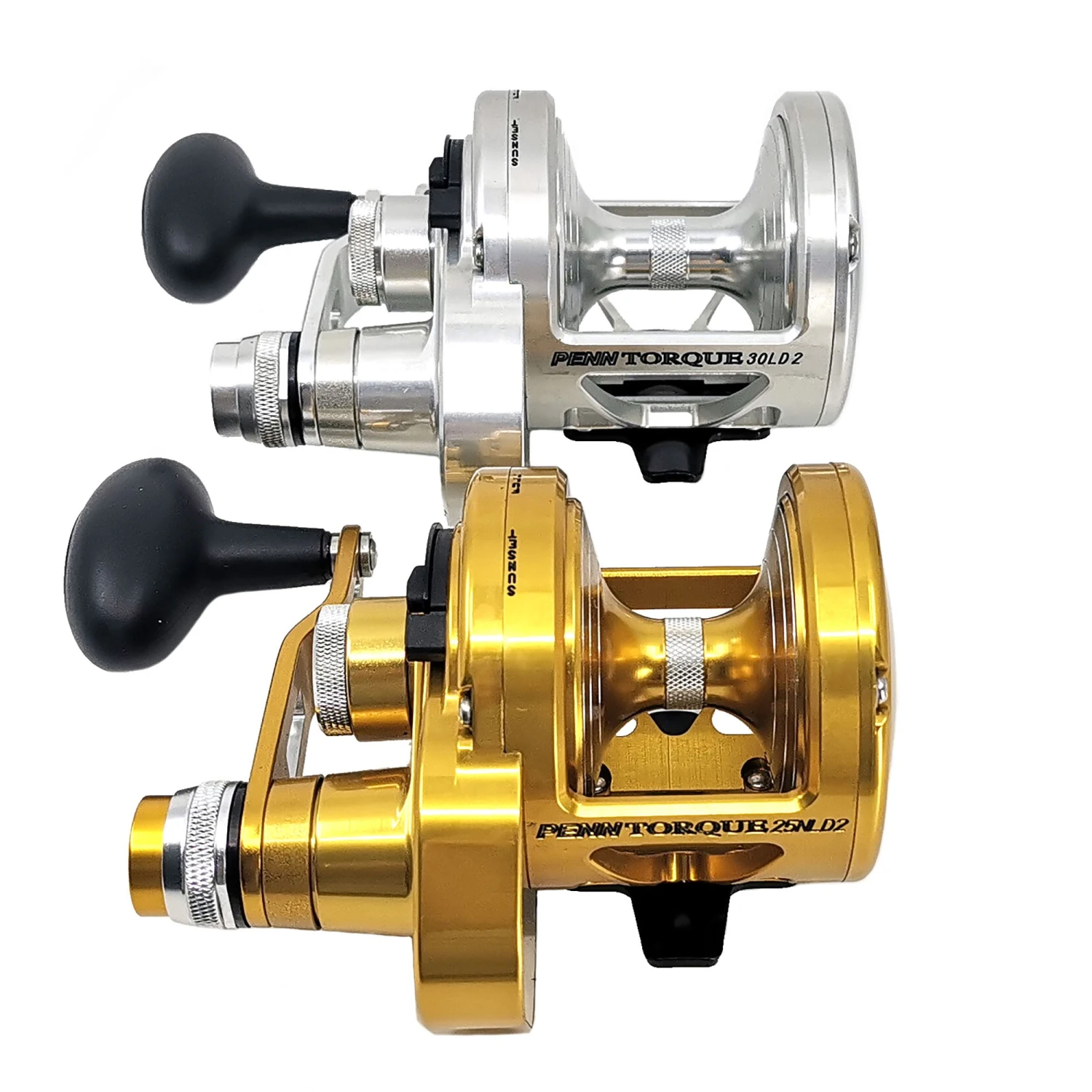 Penn Torque Two Speed Lever Drag Reels 4 Penn Torque Two Speed Lever Drag Reels - Image 2