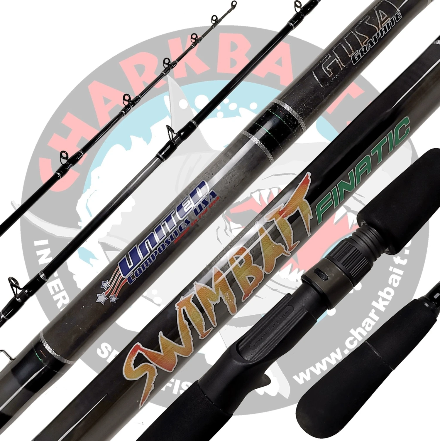 United Composites Swimbait Finatic Baitcasting Rods