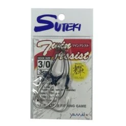 Yamai Suteki Hikari Slow Pitch Twin Assist Hooks 2pk 11 Yamai Suteki Hikari Slow Pitch Twin Assist Hooks 2pk -Angling Promotion Store yamai suteki hikari twin slow pitch assist hooks charkbait 3 0 3cm