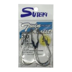 Yamai Suteki Maboroshi Slow Pitch Twin Assist Hooks 2pk 10 Yamai Suteki Maboroshi Slow Pitch Twin Assist Hooks 2pk -Angling Promotion Store yamai suteki maboroshi twin slow pitch assist hooks charkbait 3 0 2cm